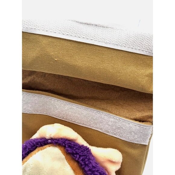 BarkBox Bark To School Plush Squeaky Crinkly Tug & Shake 2 in 1 Dog Toy 6" ~ NWT - Picture 5 of 5